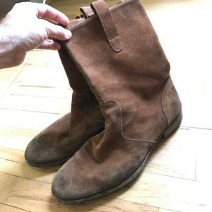 Billy Reid Calfskin Roper Boots